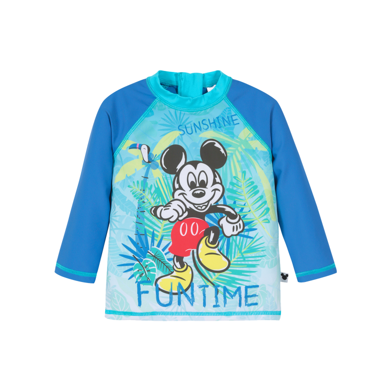 POLERA DISNEY TURQUESA UV50+ MANGA LARGA PARA BEBE NIÑO - 1