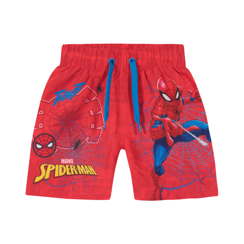 TRAJE DE BAÑO BEBE NIÑO SHORT DISNEY ROSADO SPIDERMAN - 1