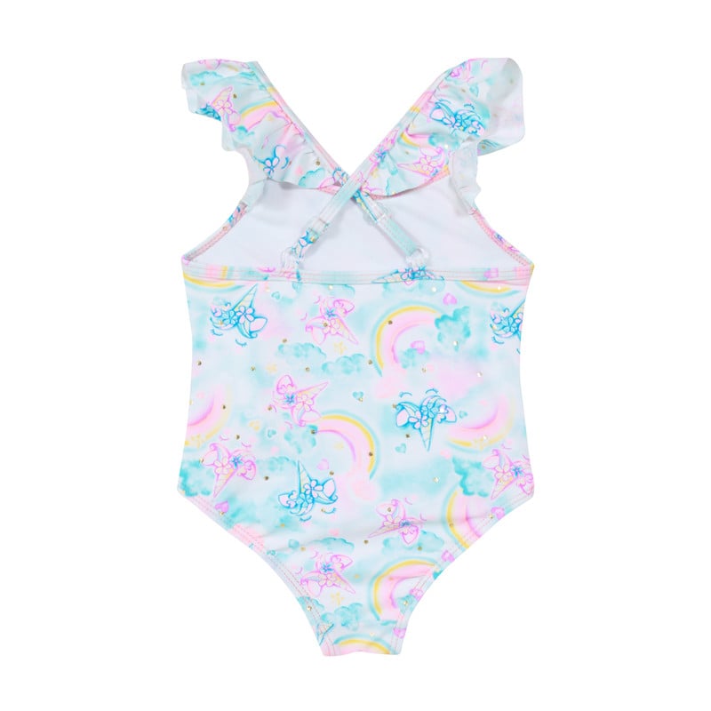 TRAJE DE BAÑO H2O WEAR BLANCO BEBÉ NIÑA UV+30 VUELOS FOLIA - 2