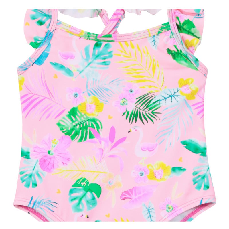 TRAJE DE BAÑO H2O WEAR ROSA BEBÉ NIÑA UV+30 VUELOS FOLIA - 3