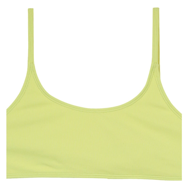 BIKINI NIÑA H2O WEAR AMARILLO TEENS UV+30 BRETEL RIB - 3