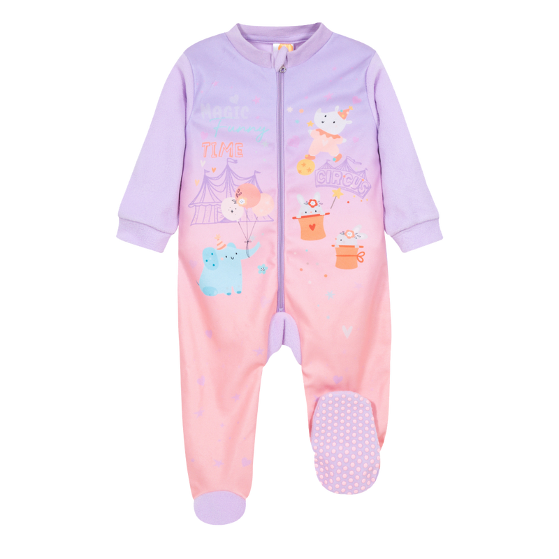PIJAMA BEBÉ NIÑA POLAR ENTERO MAGIC LILA H2O WEAR - 1