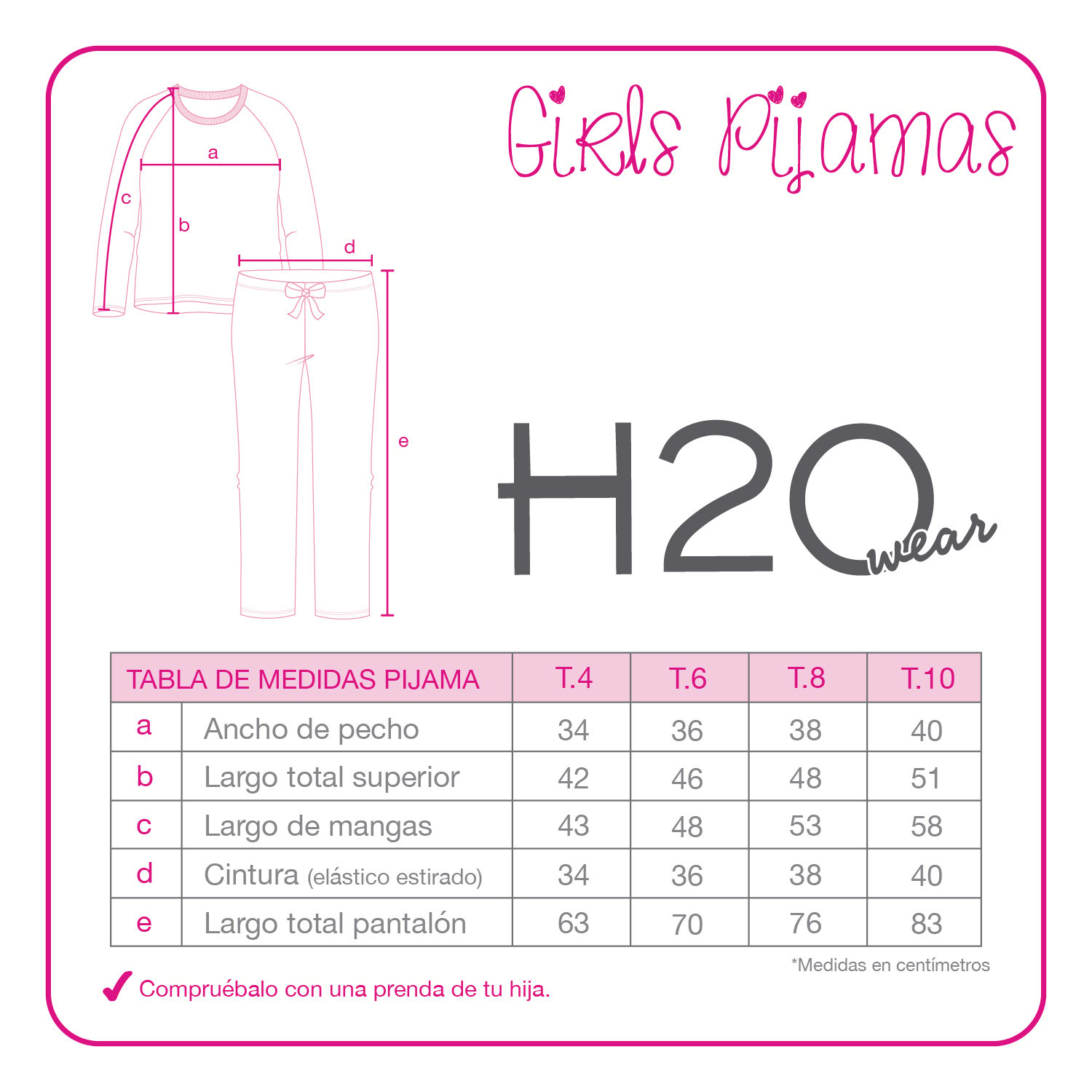 PIJAMA NIÑA POLAR COOL GIRL LILA H2O WEAR - 3