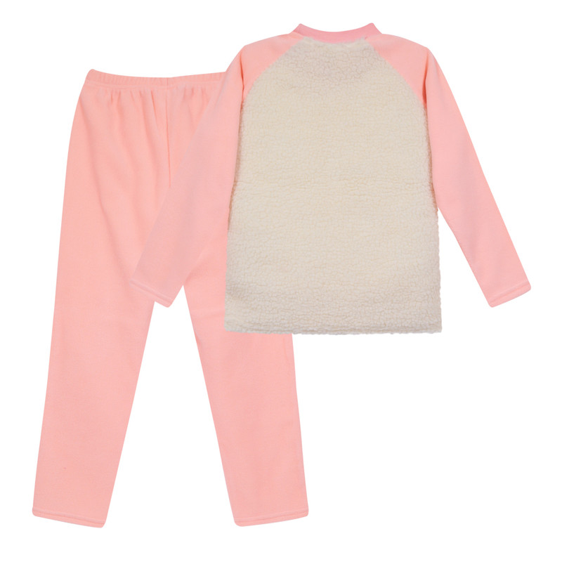 PIJAMA NIÑA SHERPA POLAR H2O WEAR CORAL - 2