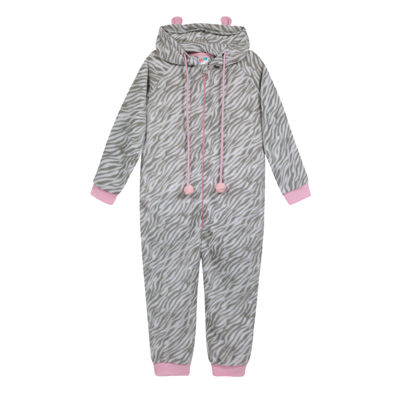 PIJAMA NIÑA H2O WEAR GRIS POLAR ESTAMPADO - 1