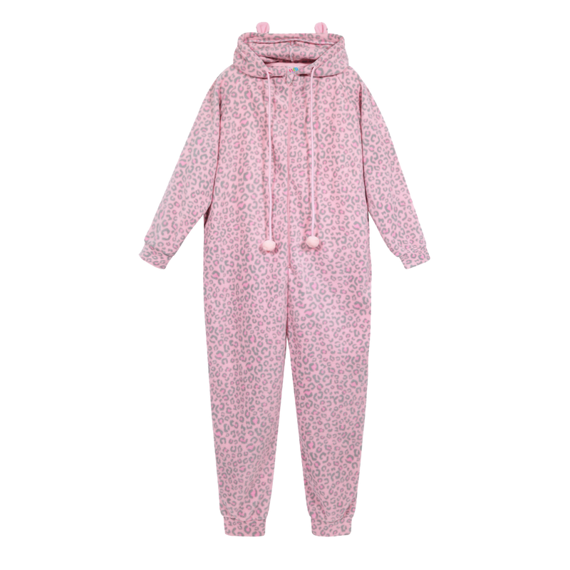 PIJAMA NIÑA H2O WEAR ROSA POLAR ESTAMPADO - 1