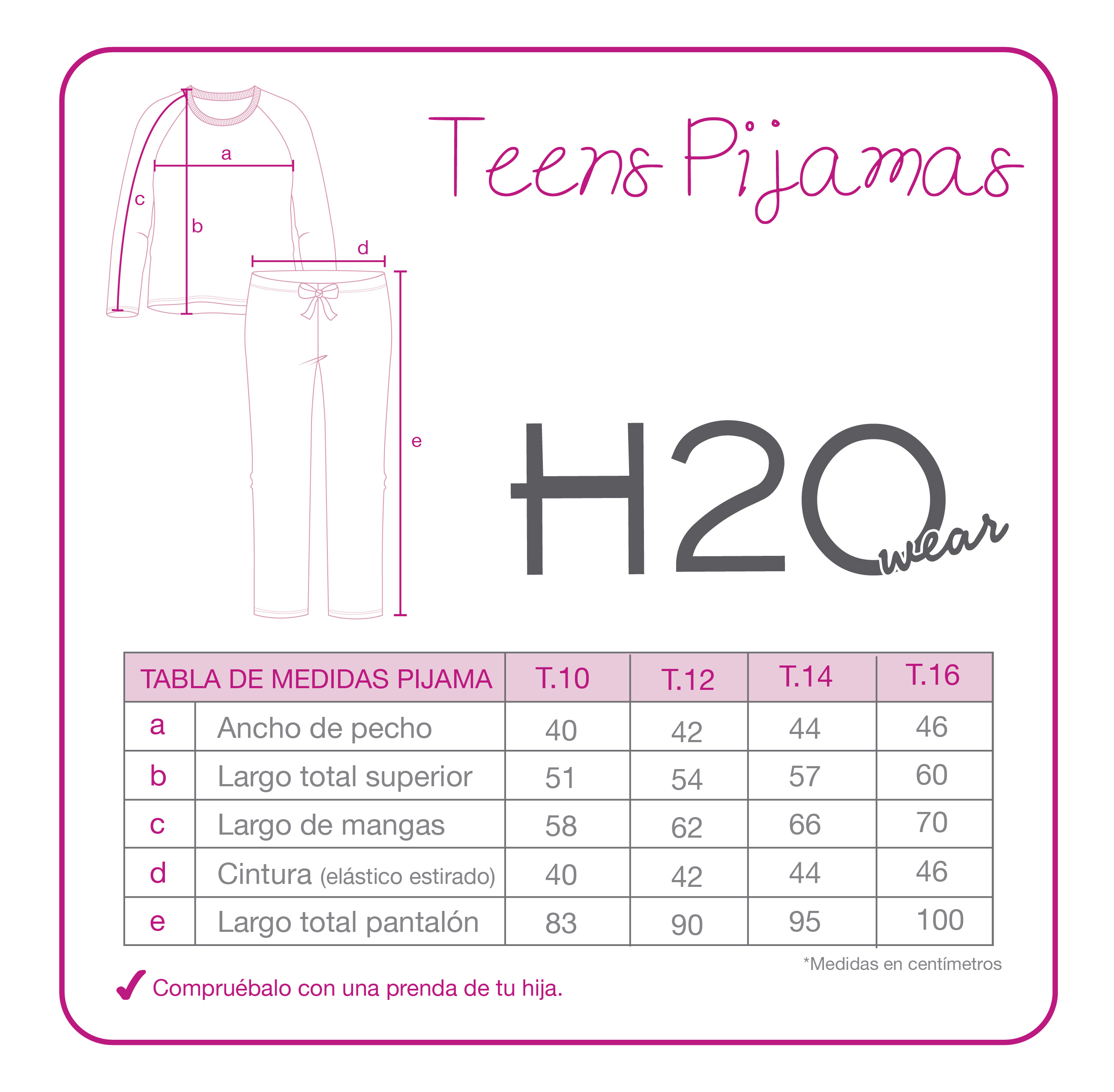 PIJAMA TEENS NIÑA SHERPA POLAR BORDADO H2O WEAR CORAL - 4