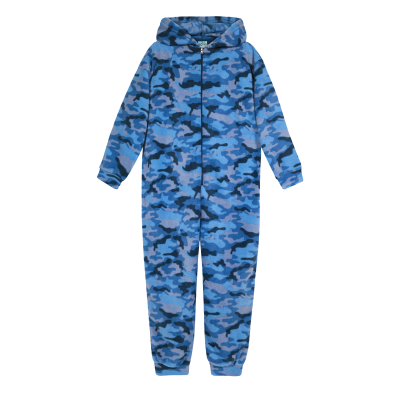 PIJAMA NIÑO H2O WEAR AZUL POLAR CAMUFLAJE - 1