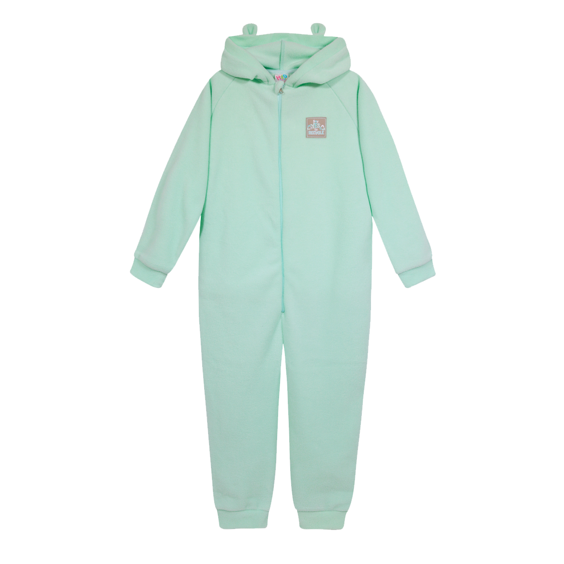 PIJAMA NIÑA H2O WEAR VERDE POLAR SUSTENTABLE AGUAMARINA - 1