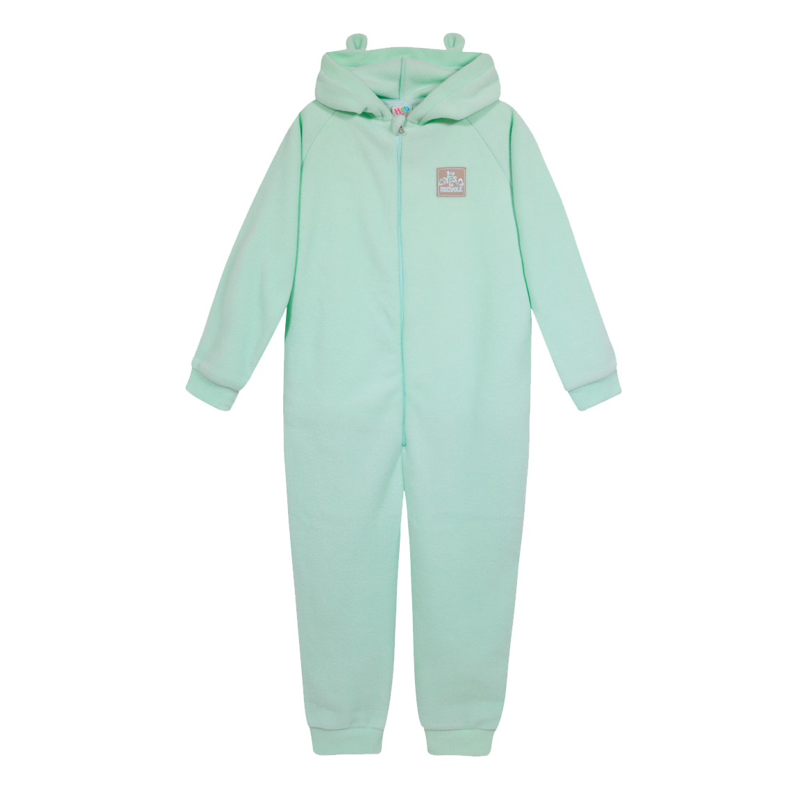 PIJAMA NIÑA H2O WEAR VERDE POLAR SUSTENTABLE AGUAMARINA - 1