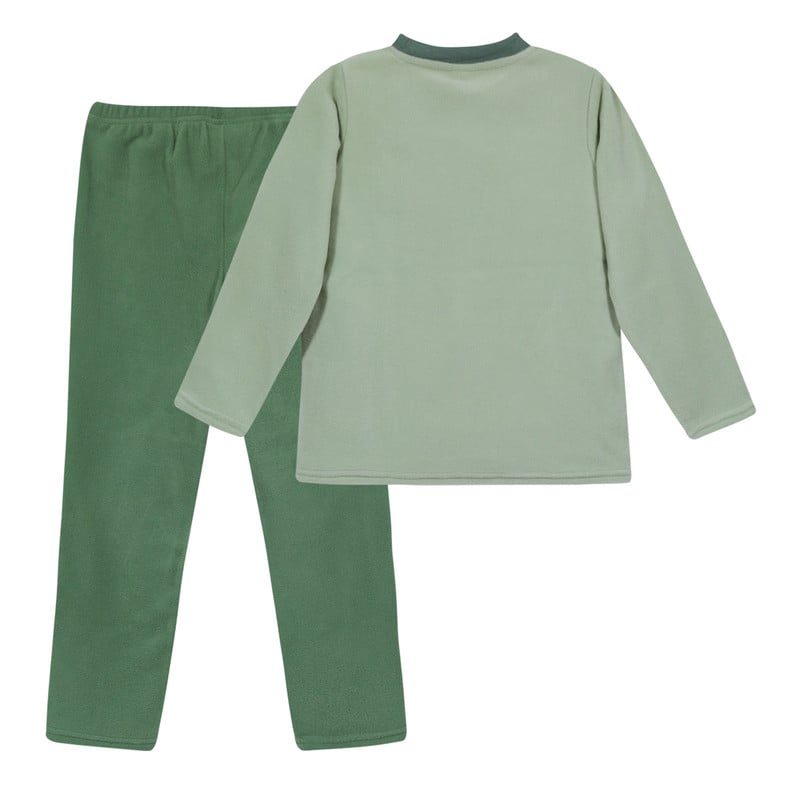 PIJAMA NIÑO H2O WEAR VERDE POLAR SUSTENTABLE - 2