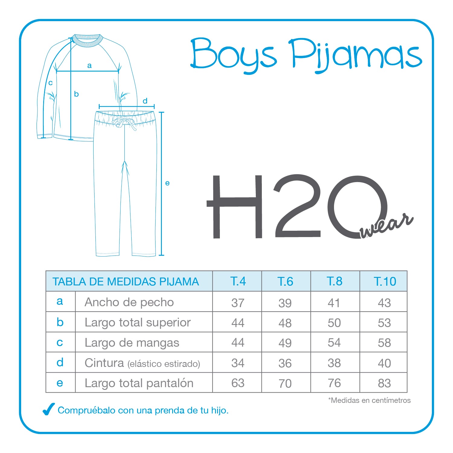 PIJAMA NIÑO H2O WEAR VERDE POLAR SUSTENTABLE - 3