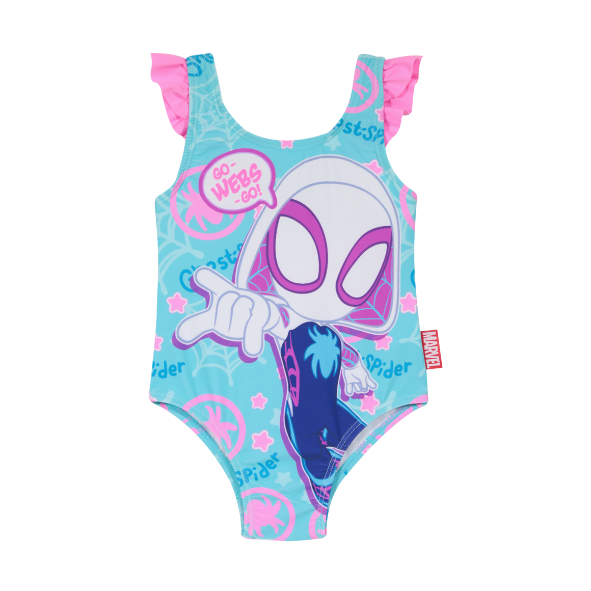 TRAJE DE BAÑO BEBE NIÑA DISNEY CELESTE SPIDEY - 1