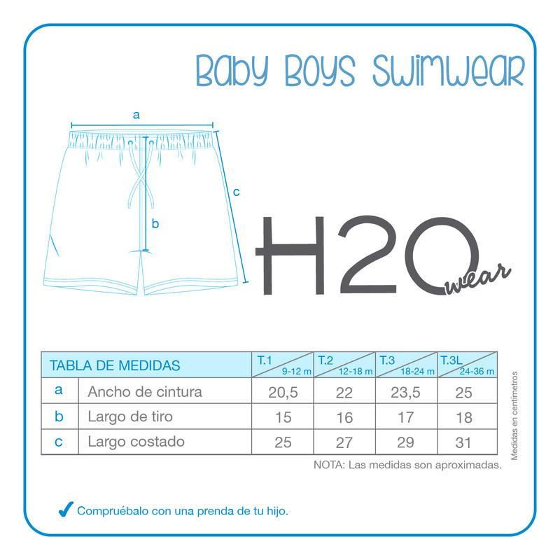 TRAJE DE BAÑO BEBE NIÑO SHORT DISNEY AZUL TOY STORY - 3