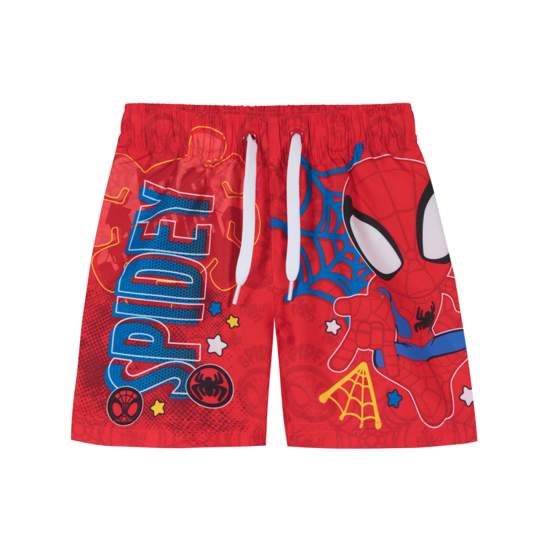 TRAJE DE BAÑO BEBE NIÑO SHORT DISNEY ROJO SPIDEY - 1