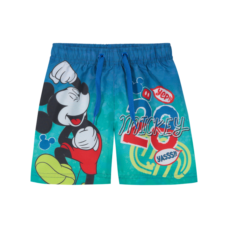 TRAJE DE BAÑO BEBE NIÑO SHORT DISNEY AZUL MICKEY - 1