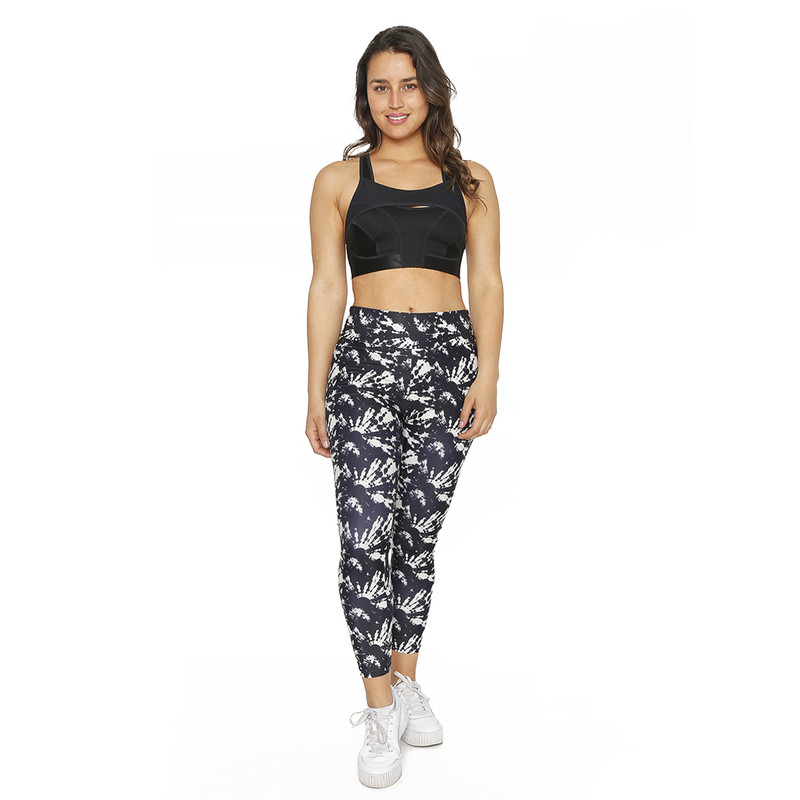 CALZA LEGGING MUJER H2O WEAR GRIS CON PRETINA TIE DYE - 3
