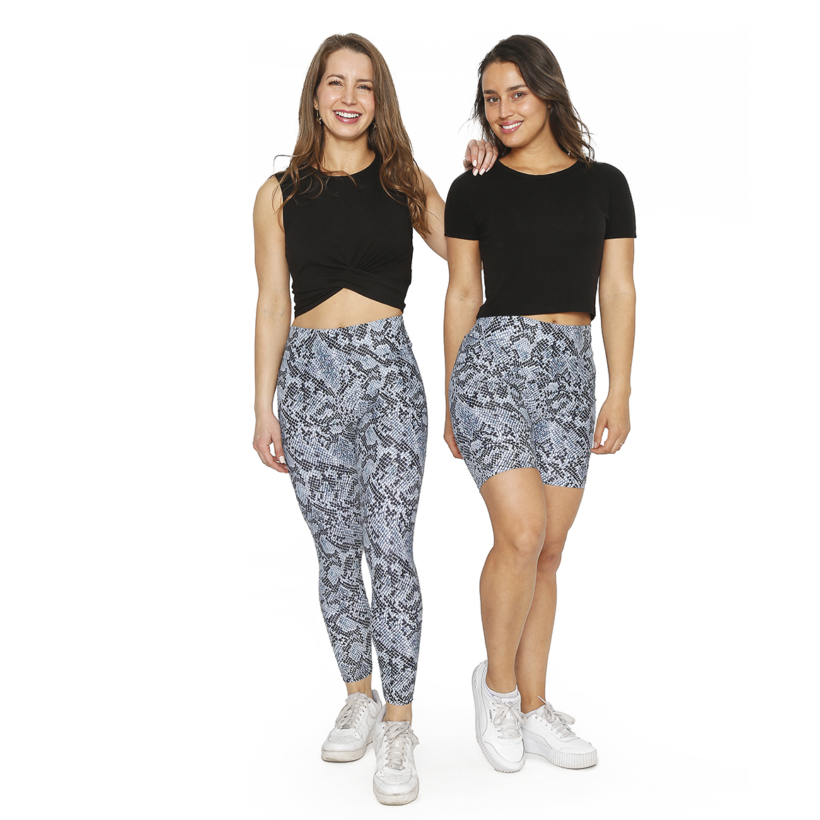 CALZA LEGGING MUJER H2O WEAR CELESTE CON PRETINA PITHON - 7
