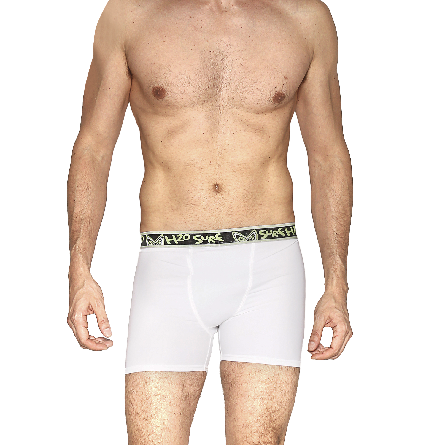 TRAJE DE BAÑO HOMBRE H2O WEAR SHORT LYCRA BLANCO - 1