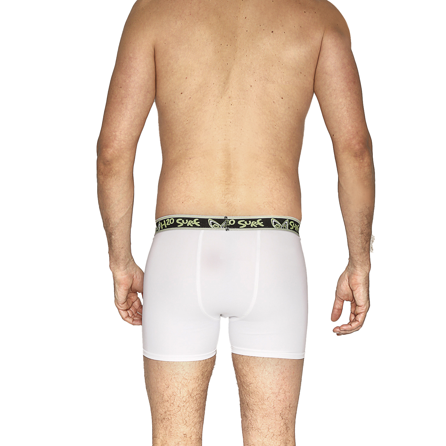 TRAJE DE BAÑO HOMBRE H2O WEAR SHORT LYCRA BLANCO - 2