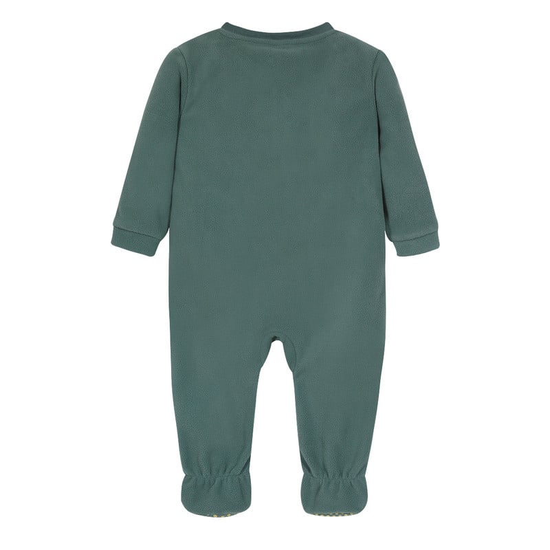PIJAMA POLAR SUSTENTABLE NIÑO H2O WEAR VERDE BEBE ENTERO - 2