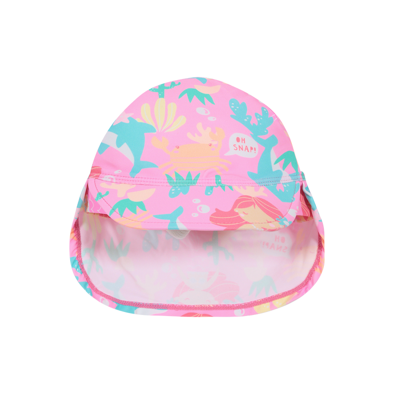JOCKEY BEBE NIÑA H2O WEAR ROSADO UV50+ ESTAMPADO - 1