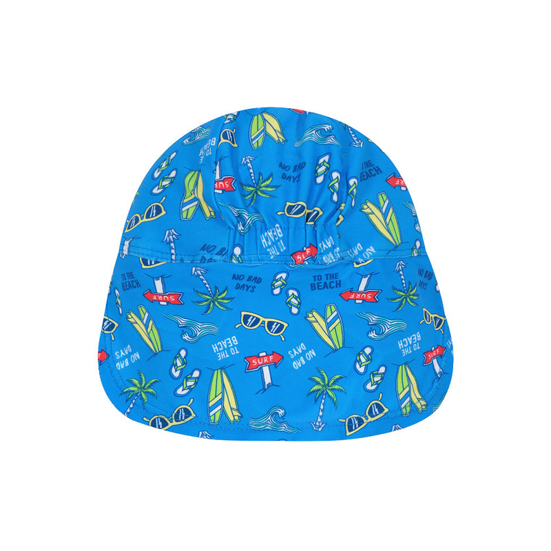 GORRO JOCKEY NIÑO H2O WEAR TURQUESA UV 50+ PARA BEBE - 2