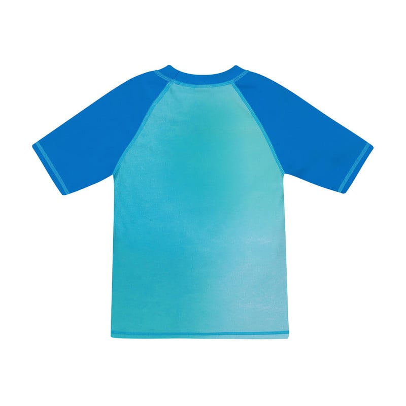 POLERA NIÑO UV50+ H2O WEAR M/CORTA TURQUESA - 2
