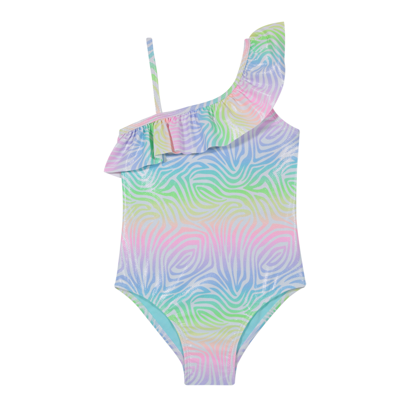 TRAJE DE BAÑO NIÑA H2O WEAR BLANCO ENTERO UV30+ UN HOMBRO PARA - 1