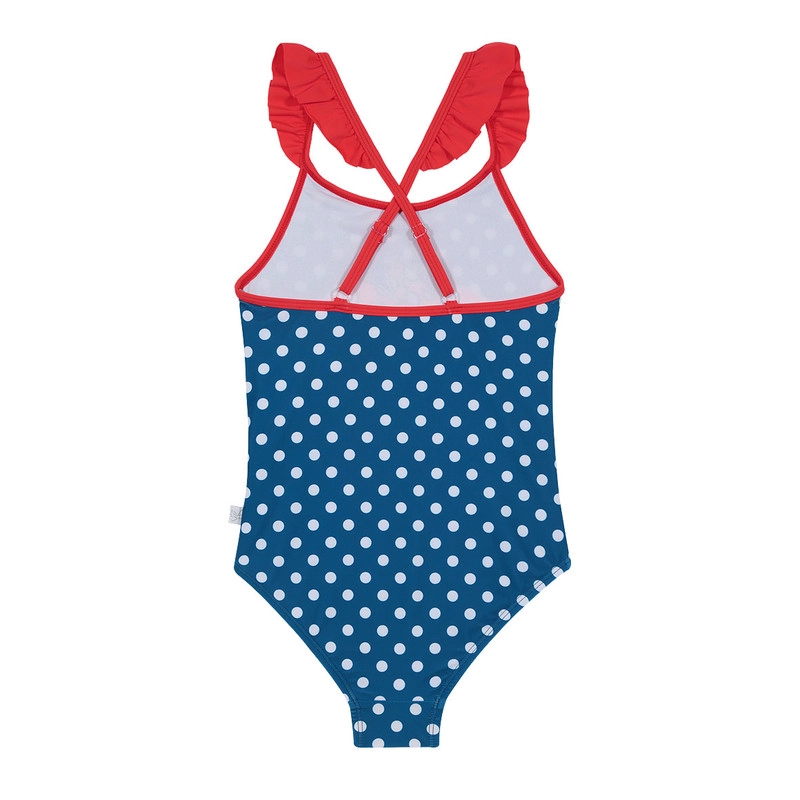 TRAJE DE BAÑO NIÑA DISNEY AZUL ENTERO MINNIE C/VUELOS - 2