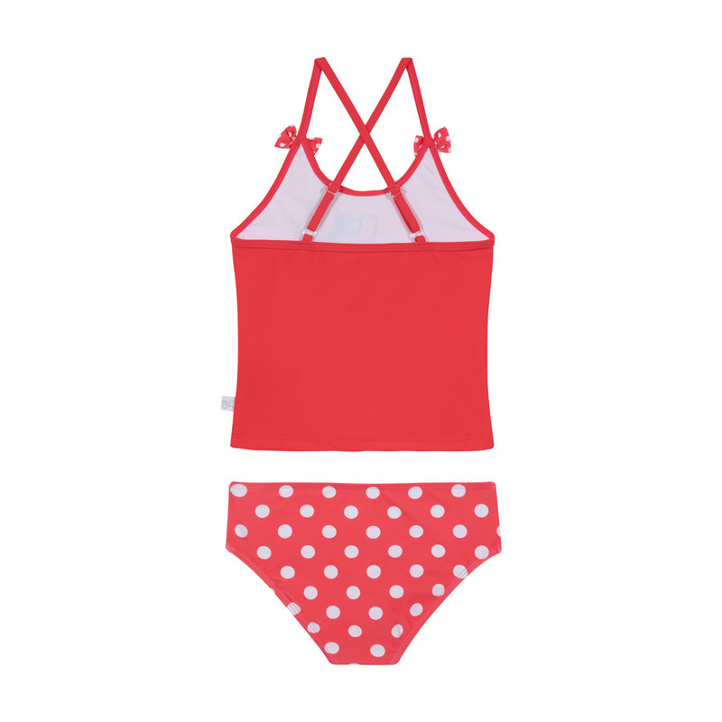 TRAJE DE BAÑO NIÑA DISNEY ROJO TANKINI MINNIE - 2
