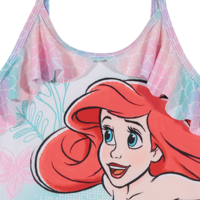TRAJE DE BAÑO NIÑA DISNEY ROSADO TANKINI PRINCESAS C/VUELOS - 3