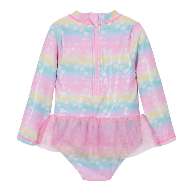 TRAJE DE BAÑO BEBE NIÑA DISNEY MANGA LARGA UV50+ PRINCESAS - 2