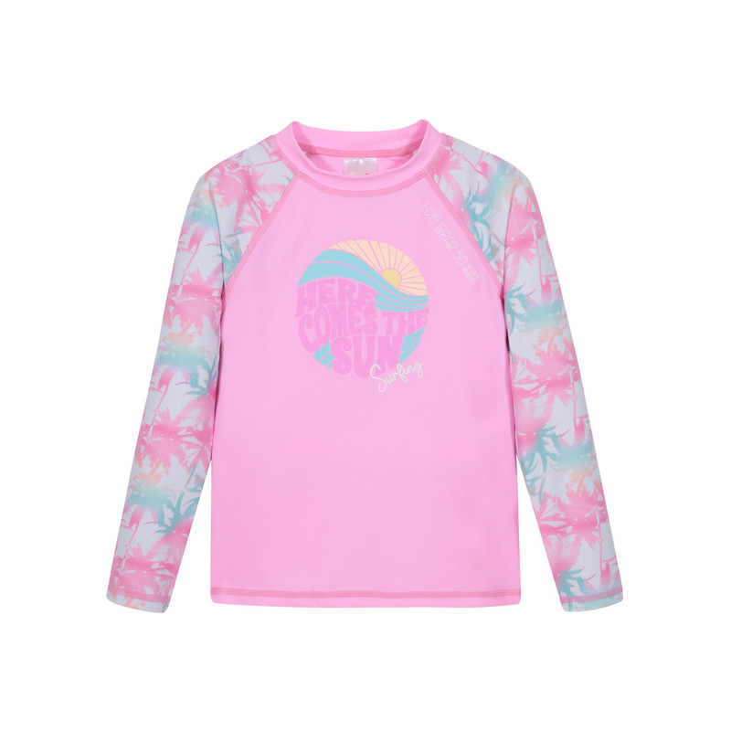 TRAJE DE BAÑO NIÑA H2O WEAR POLERA UV50+ MANGA LARGA - 1