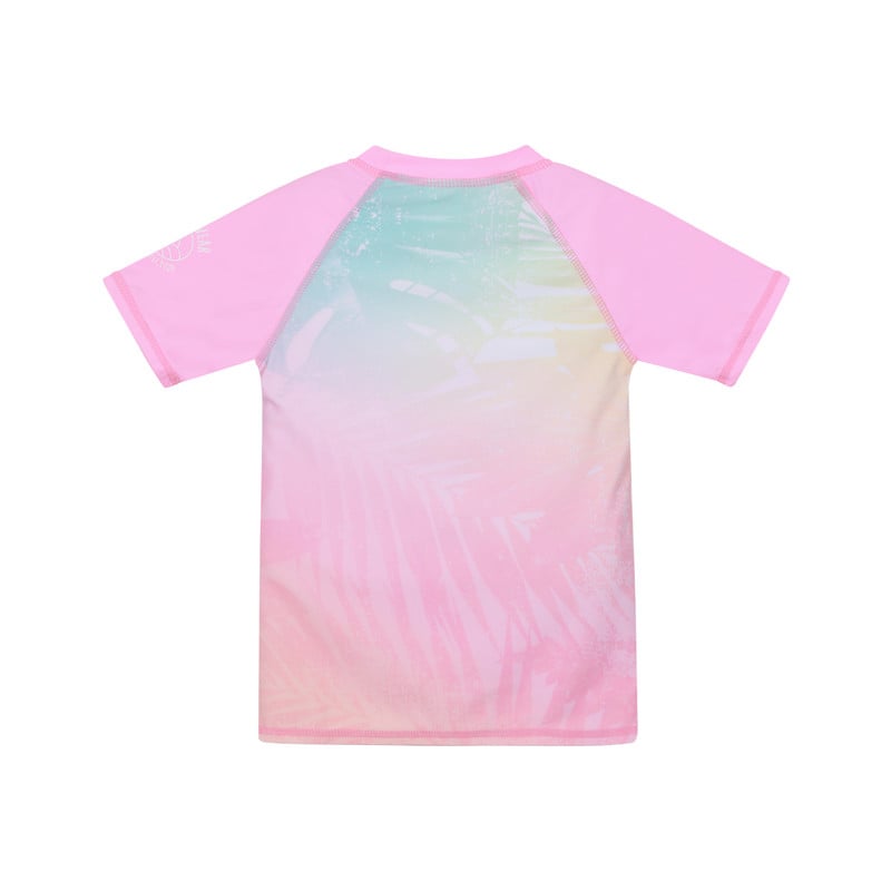 TRAJE DE BAÑO NIÑA H2O WEAR POLERA UV50+ MANGA CORTA - 2