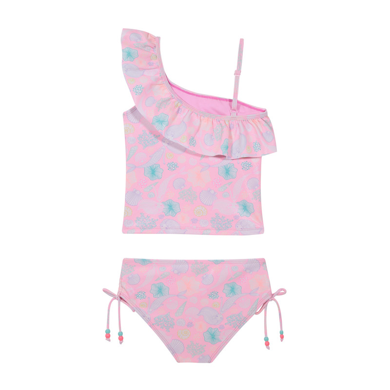 TRAJE DE BAÑO NIÑA H2O WEAR TANKINI UV30+ UN HOMBRO - 2
