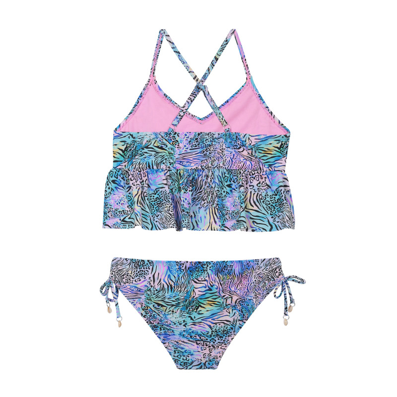 TRAJE DE BAÑO NIÑA H2O WEAR TEENS TANKINI UV30+ VUELOS - 2