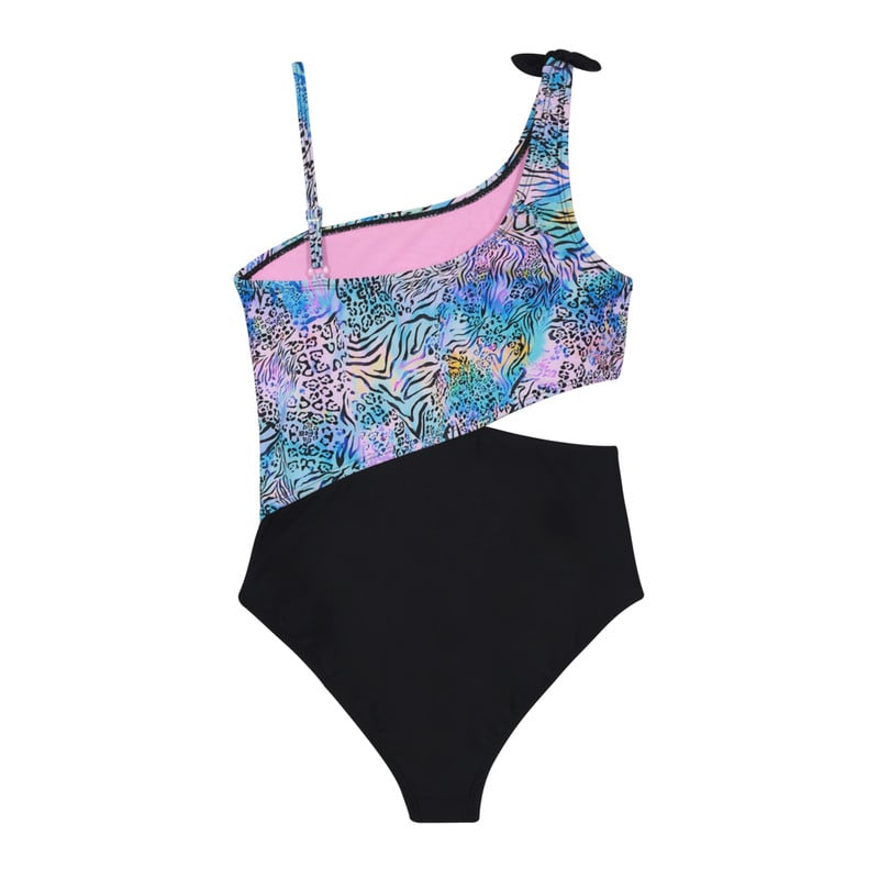 TRAJE DE BAÑO NIÑA H2O WEAR NEGRO TEENS CUT OUT UV30+ - 2