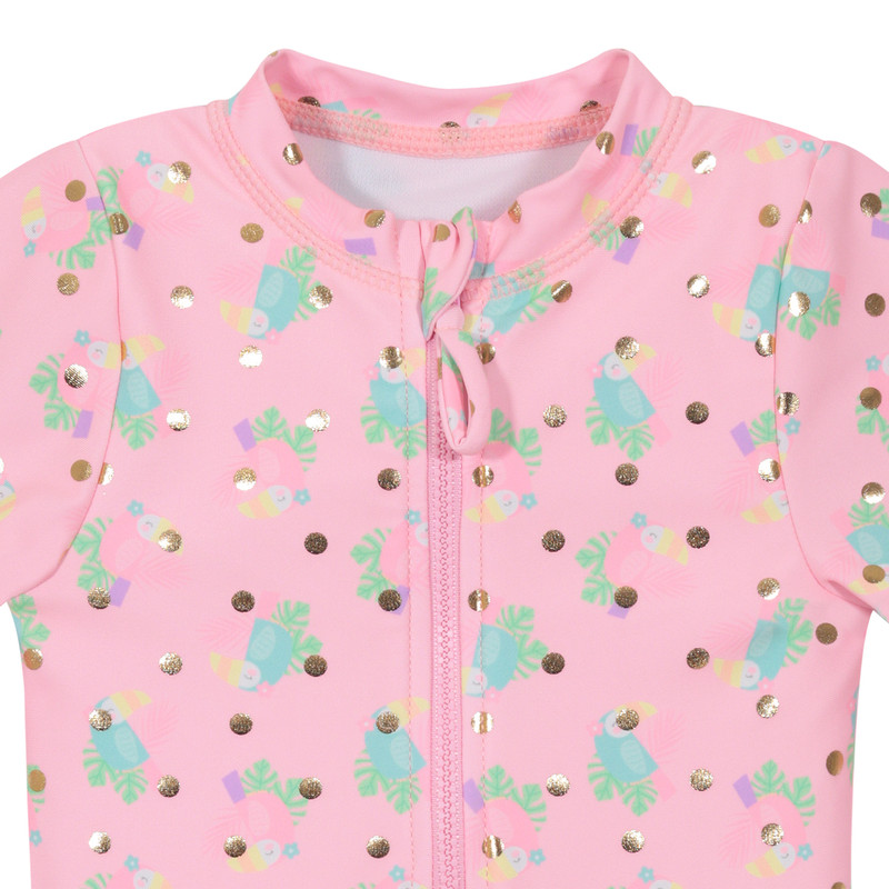 TRAJE DE BAÑO BEBE NIÑA H2O WEAR MANGA CORTA UV50+ - 3
