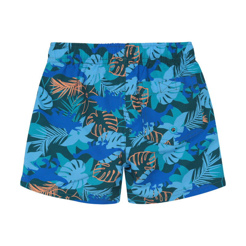TRAJE DE BAÑO BEBE NIÑO SHORT H2O WEAR AZUL EST. TROPICAL - 2