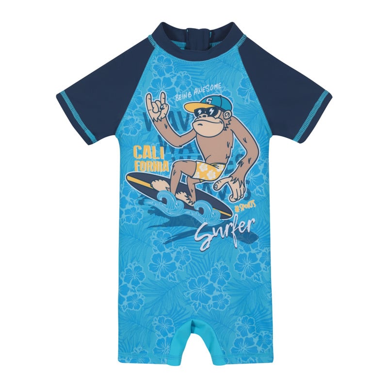TRAJE DE BAÑO BEBE NIÑO H2O WEAR BODY UV50+ MANGA CORTA - 1