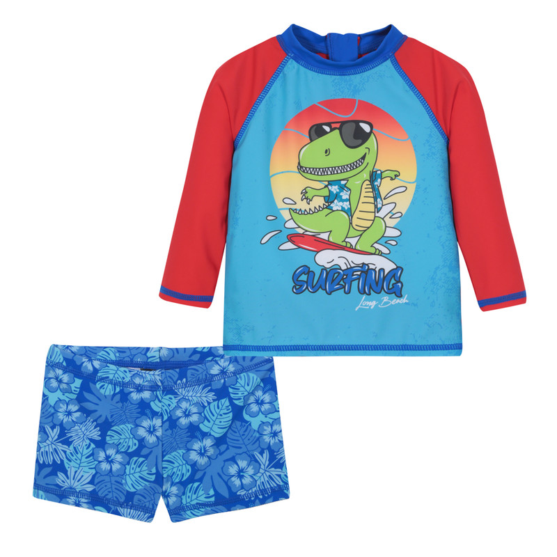 TRAJE BAÑO H2O WEAR BEBE NIÑO SET UV50+ MANGA LARGA - 1