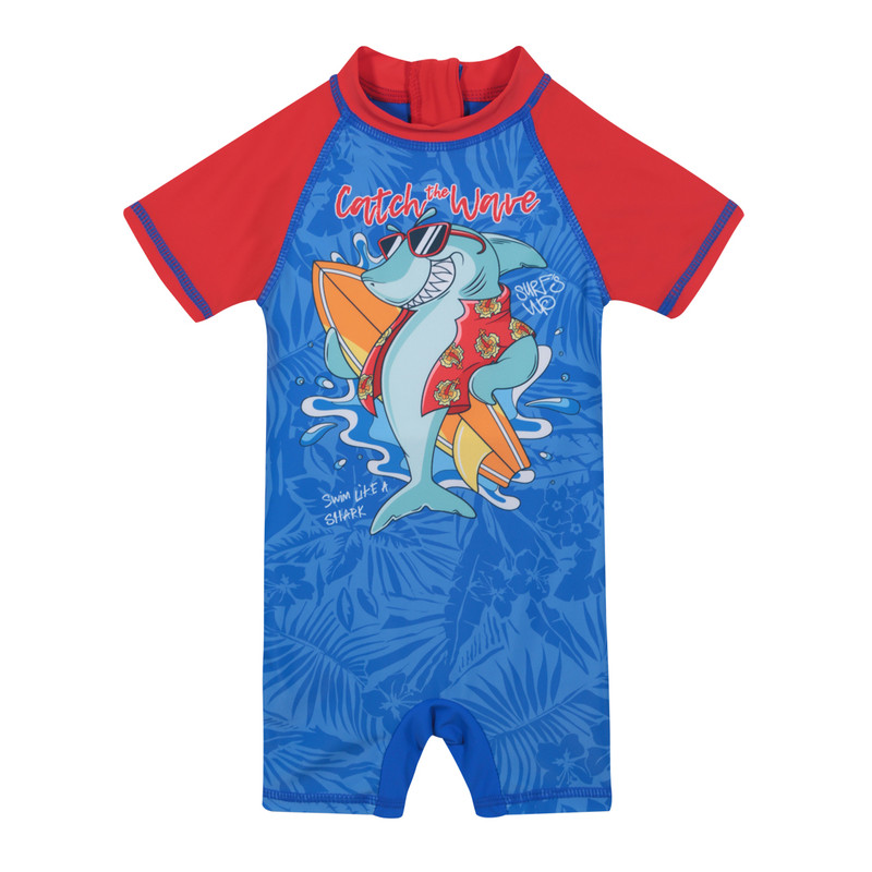 TRAJE DE BAÑO BEBE NIÑO H2O WEAR BODY UV50+ MANGA CORTA - 1