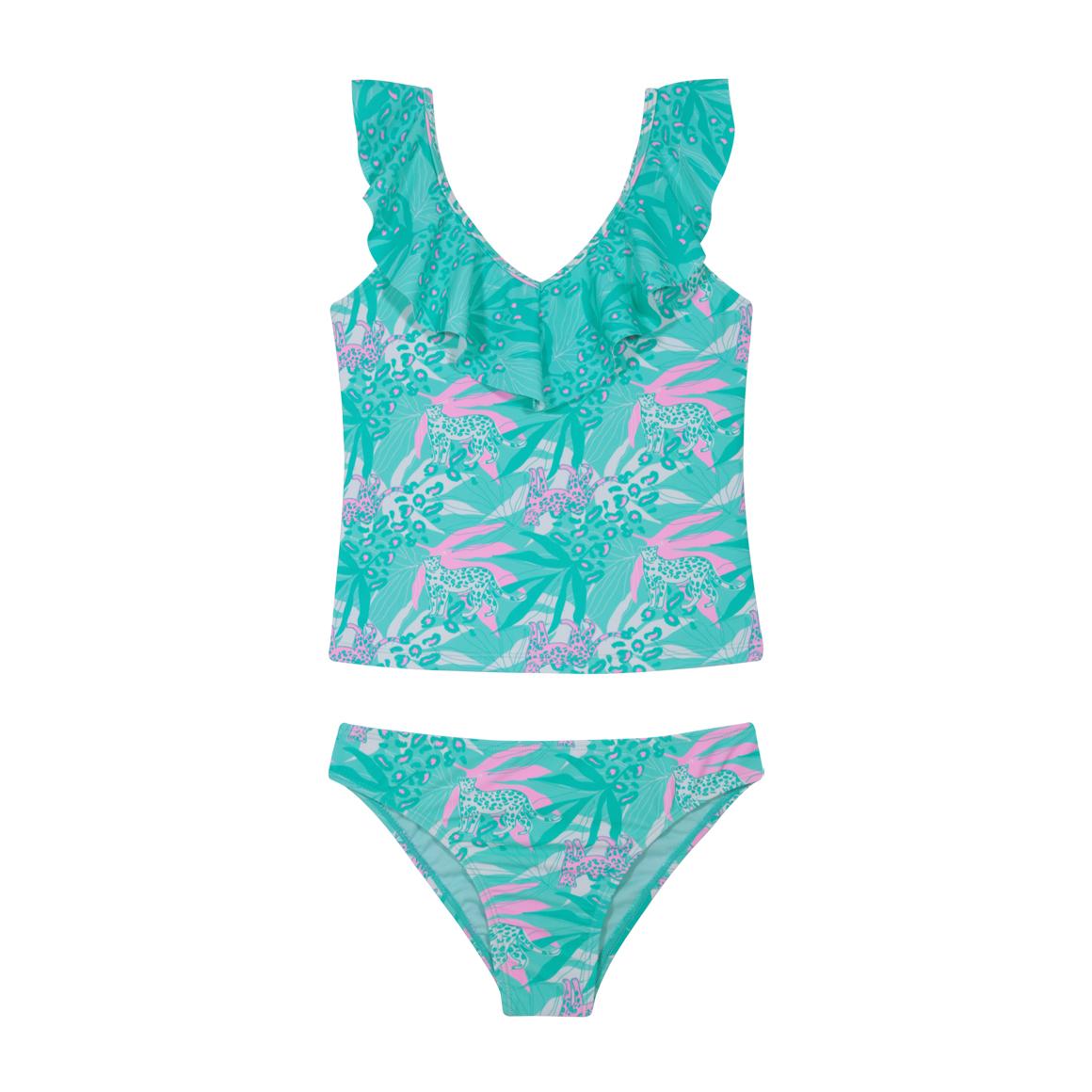 TRAJE DE BAÑO NIÑA TEENS TANKINI UV30+ EN V H2O WEAR - 1