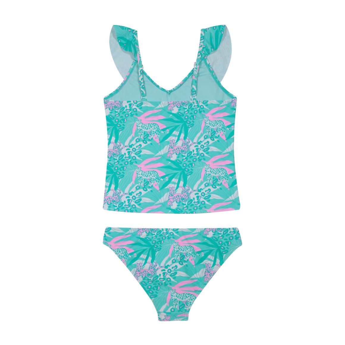 TRAJE DE BAÑO NIÑA TEENS TANKINI UV30+ EN V H2O WEAR - 2