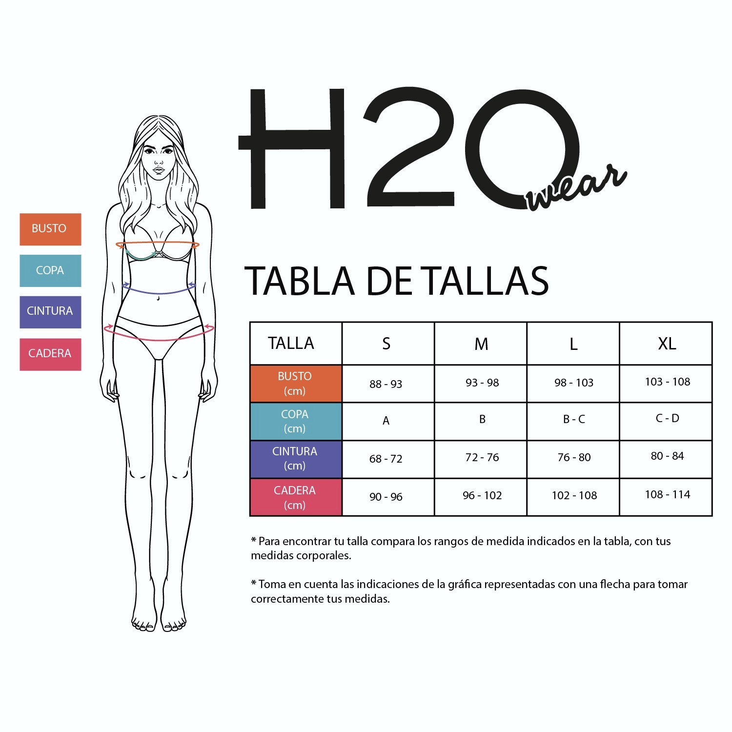 TRAJE DE BAÑO MUJER H2O WEAR CONTROL ESCOTE V LYDIA - 7