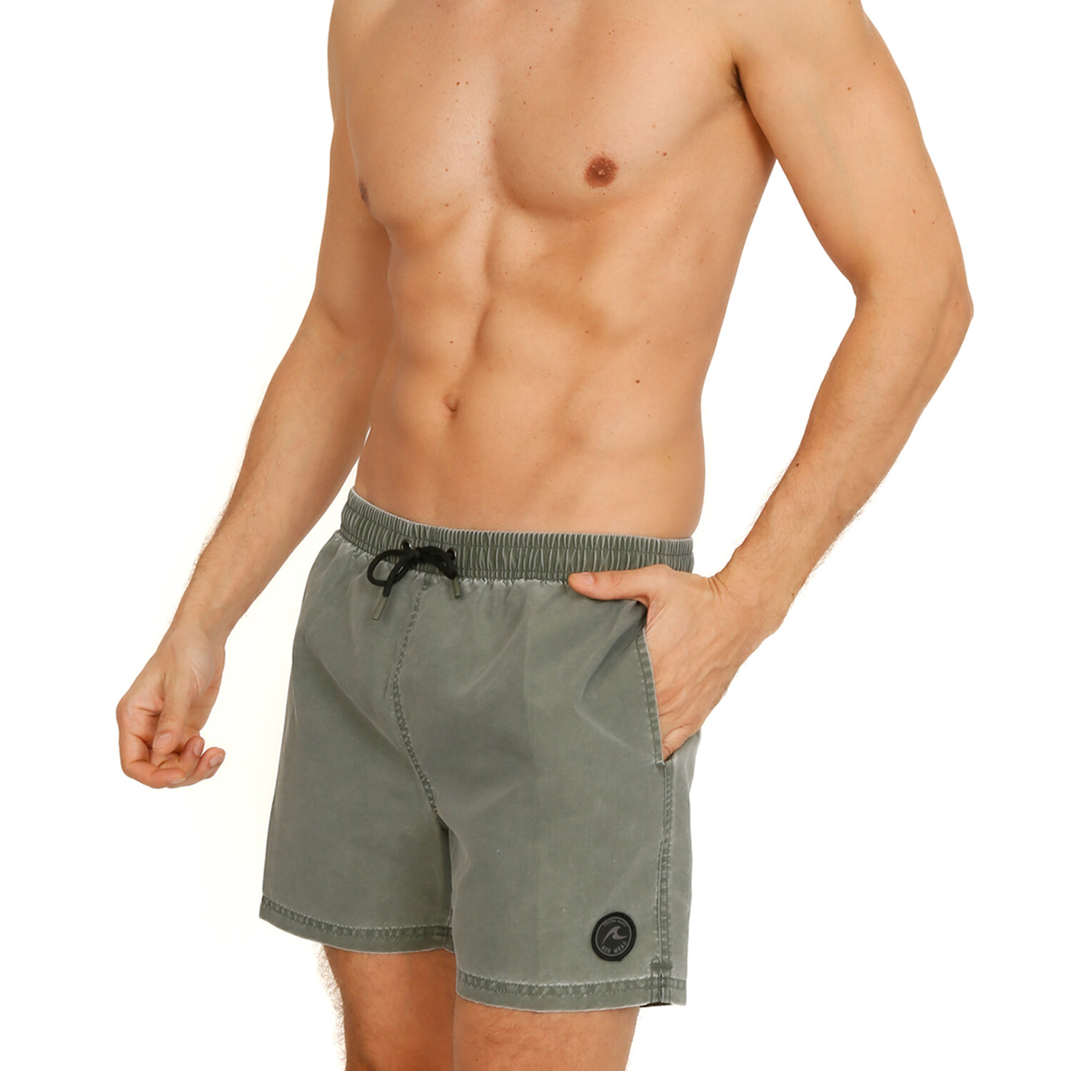 TRAJE DE BAÑO HOMBRE H2O WEAR SHORT TEXAS OLIVA - 2