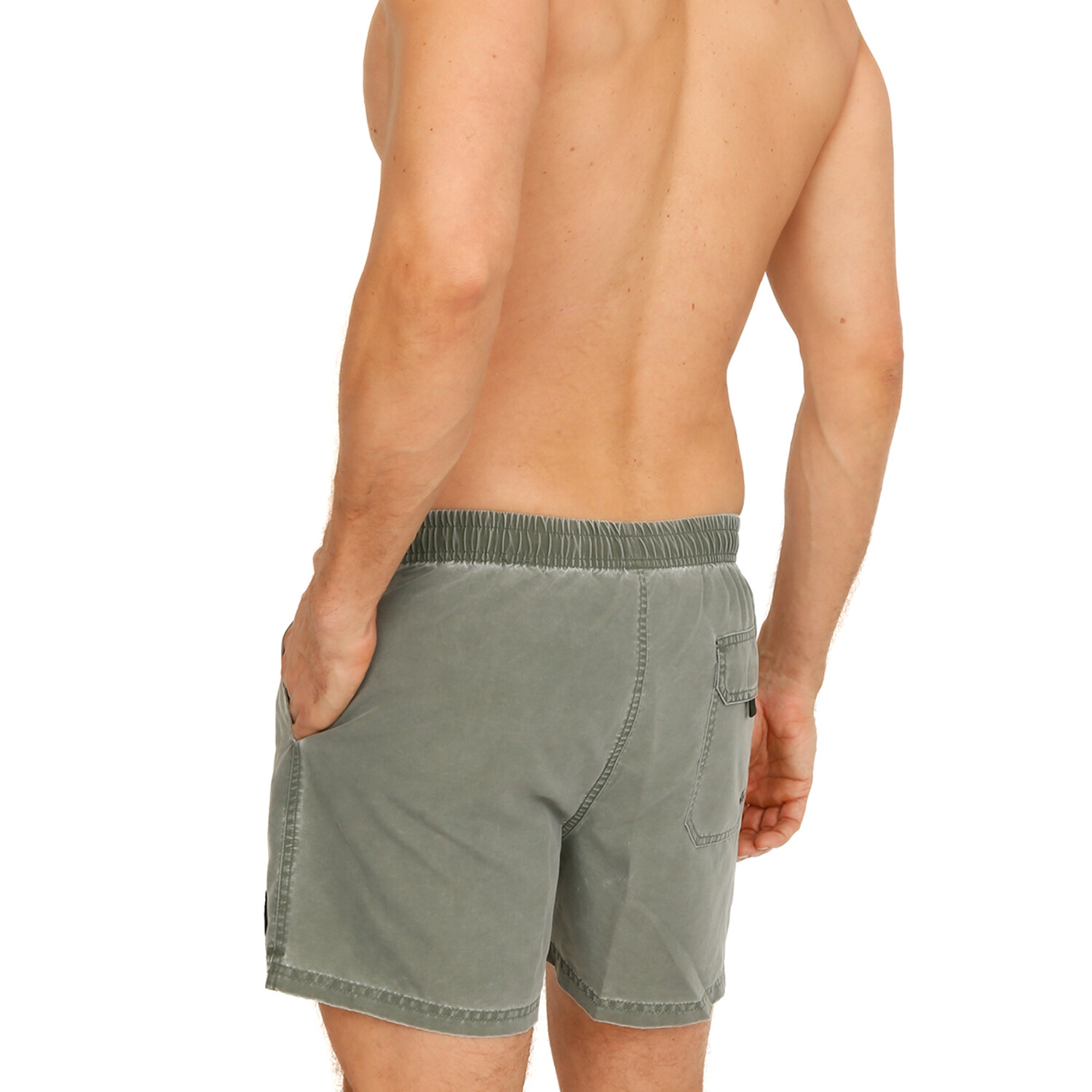 TRAJE DE BAÑO HOMBRE H2O WEAR SHORT TEXAS OLIVA - 5