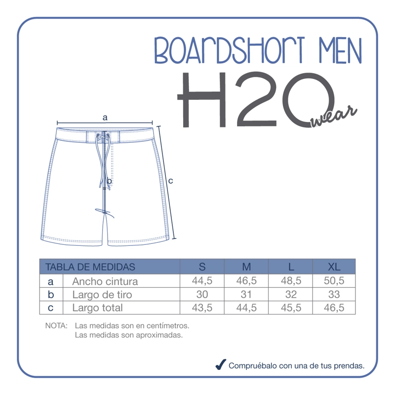 TRAJE DE BAÑO HOMBRE SHORT MONTANA H2O WEAR - 6