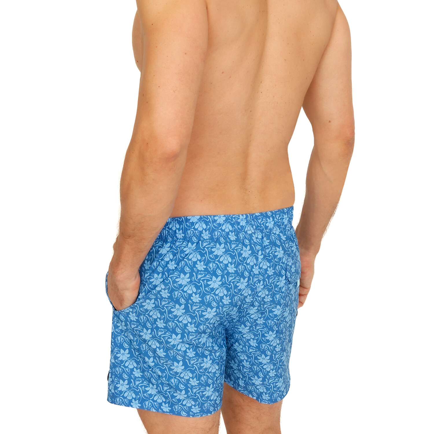 TRAJE DE BAÑO HOMBRE H2O WEAR SHORT INDIANA AZUL - 4